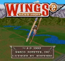 Image n° 7 - screenshots  : Wings 2 - Aces High